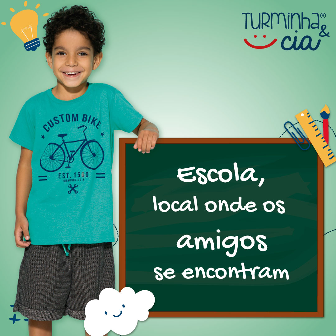 Post para loja de moda infantil