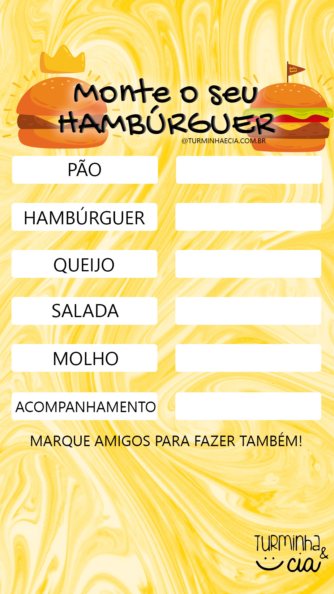 Jogo para story do Instagram